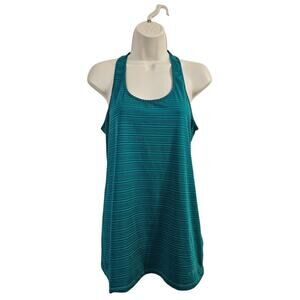 BROOKS Pick Up Tank Teal Blue Size L